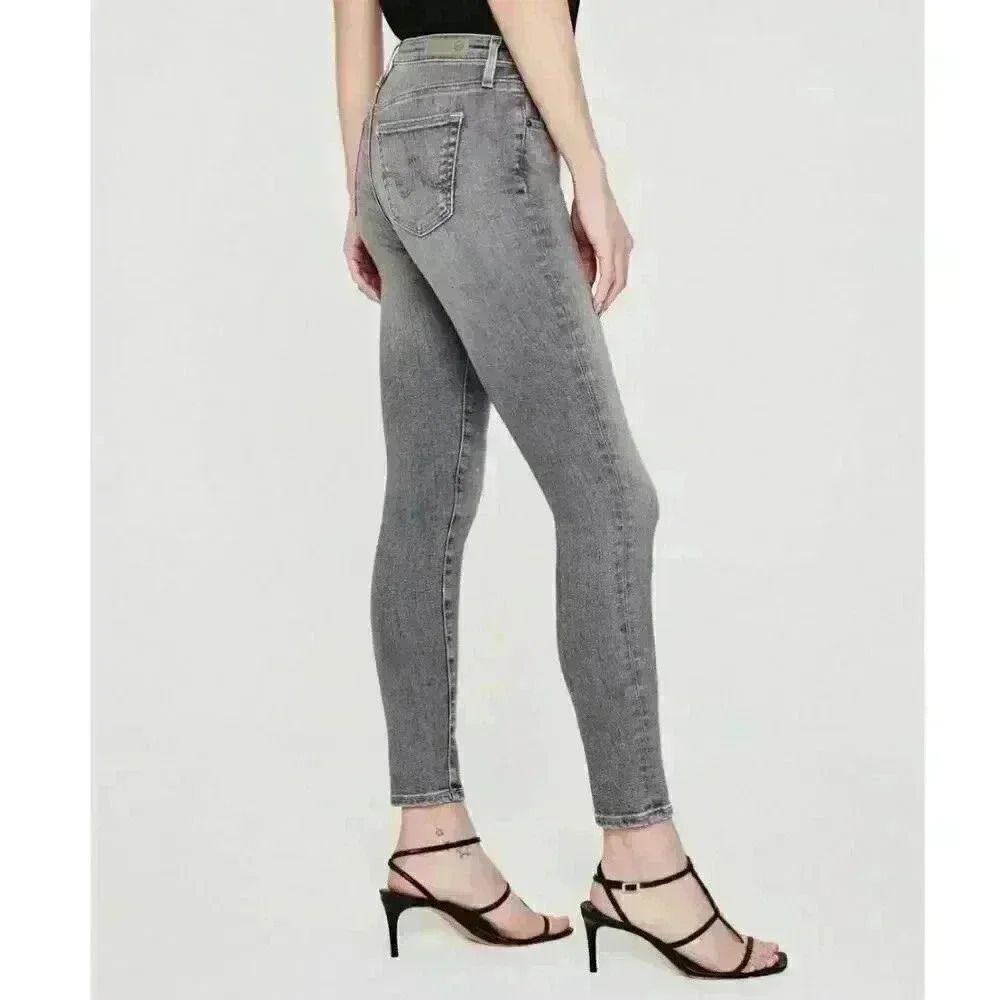 Adriano Goldschmied Gray Legging Ankle Skinny Jeans Size 26 - Picture 3 of 16